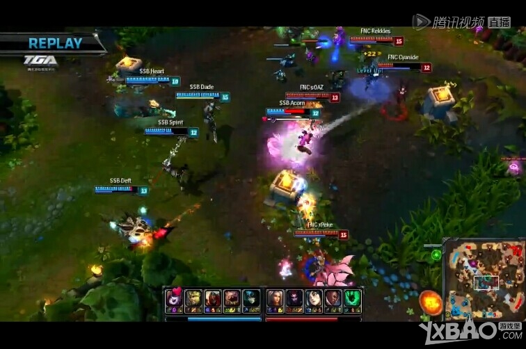 《LOL》总决赛C组SSBvsFNC视频介绍