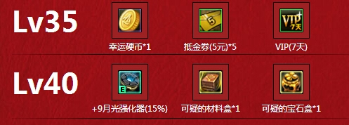 《魂之猎手》新手升级礼包活动