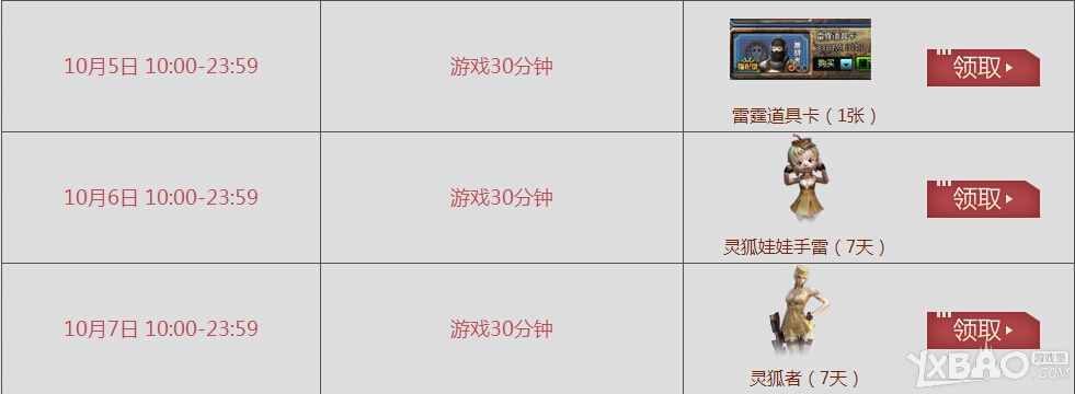 《CF》火线假日活动