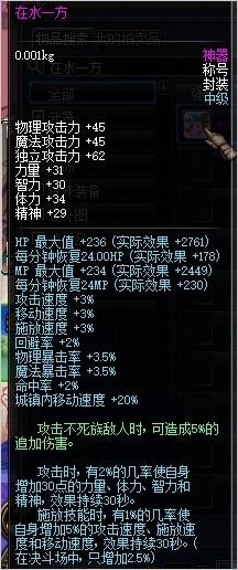 《DNF》魔女幻想和在水一方称号哪个好