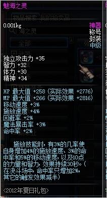 《DNF》魔女幻想和在水一方称号哪个好