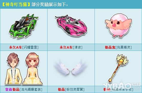 《QQ飞车》神奇叮当猫详细介绍