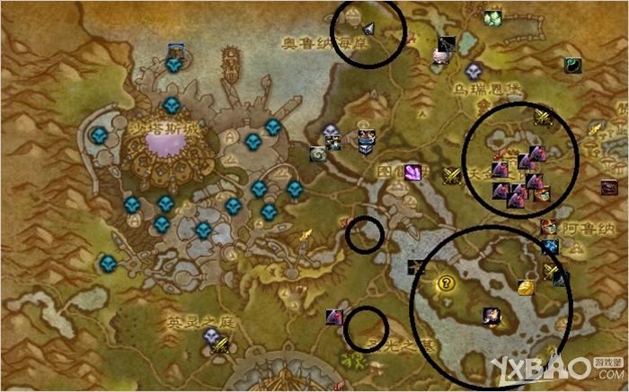 《魔兽世界》德拉诺之王地图伐木点在哪