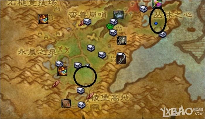 《魔兽世界》德拉诺之王地图伐木点在哪