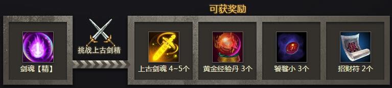 《轩辕传奇》挑战剑精、剑魔得上古剑魂活动介绍