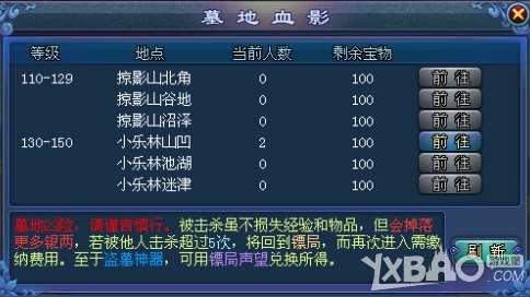 《倩女幽魂2》墓地血影玩法介绍