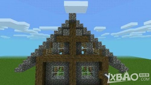 我的世界手机版双层木屋制作教程