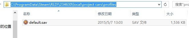賽車計劃PC版存檔在哪