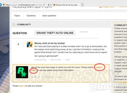 GTAOL被迫刷錢袋申訴防封號教程