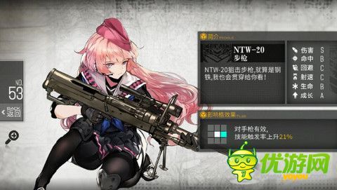 少女前线5星步枪NTW-2什么公式出 少女前线NTW-2建造公式_手机游戏_游戏攻略_