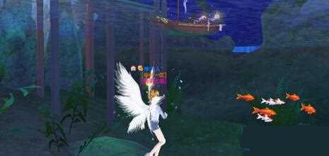 QQ炫舞仙灵幻境潜水去水底方法介绍