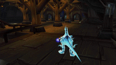 魔兽世界7.0萨满趣味雕文幽灵迅猛龙效果展示_网络游戏_游戏攻略_-六神源码网