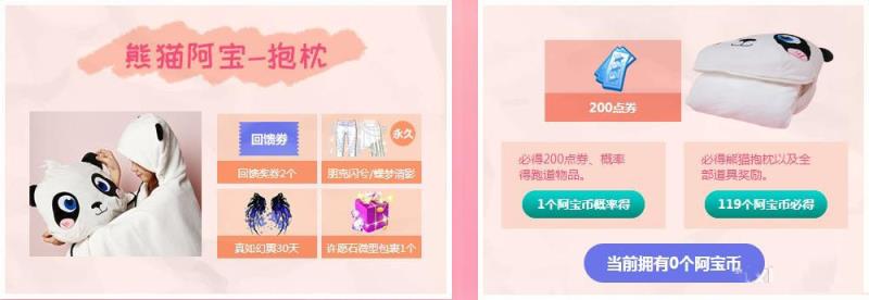 《QQ炫舞》熊猫阿宝官方众筹计划