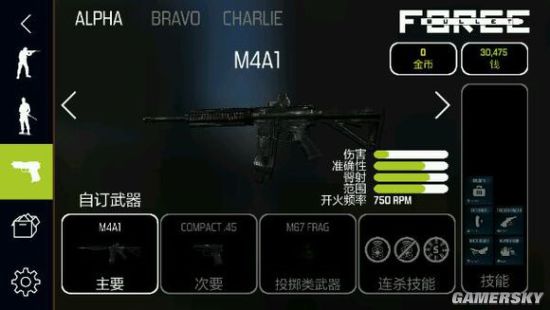 子弹力量M4A1武器配置攻略_手机游戏_游戏攻略_