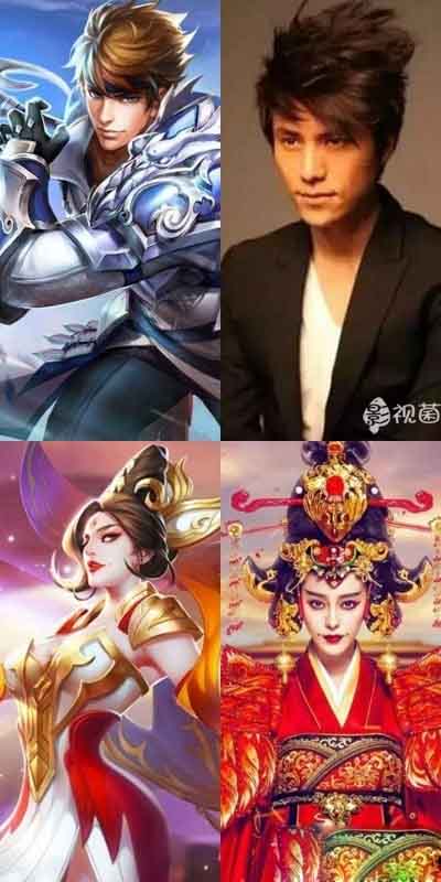 《王者荣耀》中的明星脸 你认识哪几个