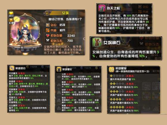 《悬空城手游》金将枪兵属性详解