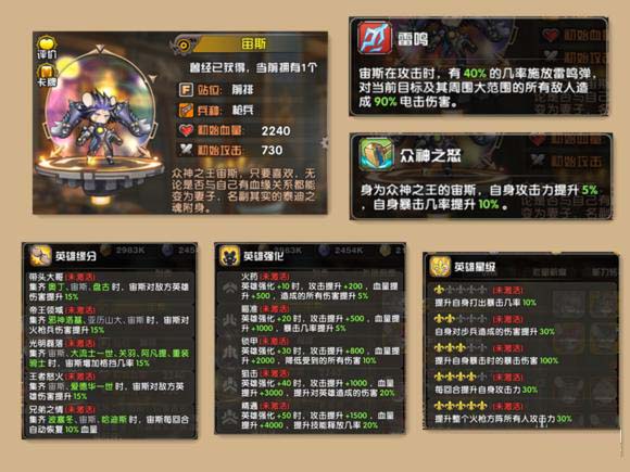 《悬空城手游》金将枪兵属性详解