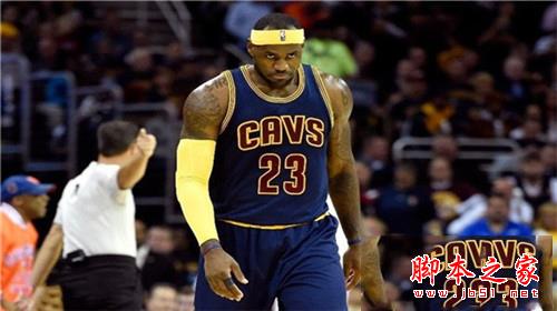 NBA超级巨星勒布朗詹姆斯