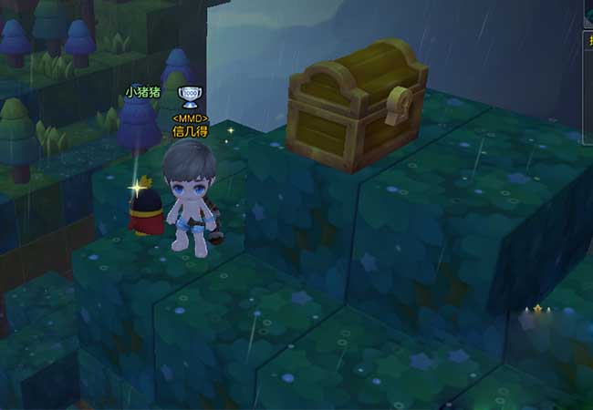 《冒险岛2》隐蔽黄金宝箱套路