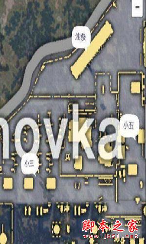 绝地求生机场标点图