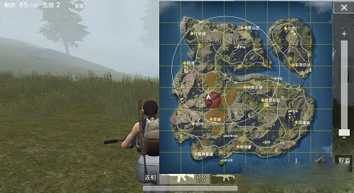 荒野行动小地图怎么查看敌人_小地图查看敌人的方法_手机游戏_游戏攻略_