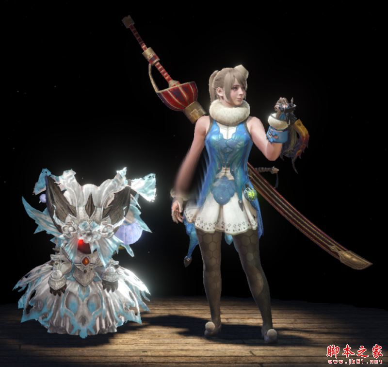 《怪物獵人：世界》主角能穿的星空祭服裝MOD