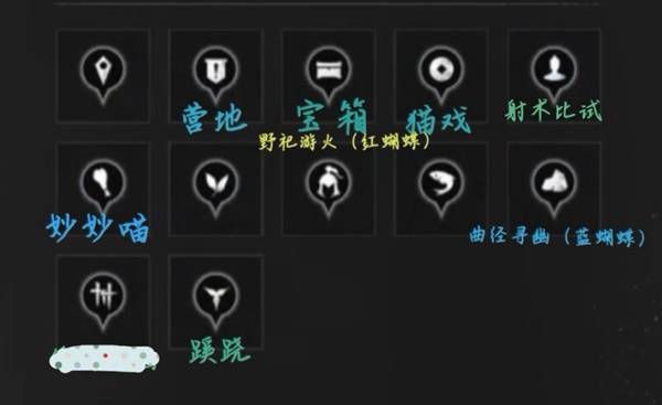 燕云十六声竹林旧居收集品点位一览