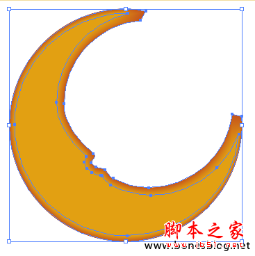 Illustrator繪制矢量畫實(shí)例月亮圖騰_天極設(shè)計(jì)在線轉(zhuǎn)載