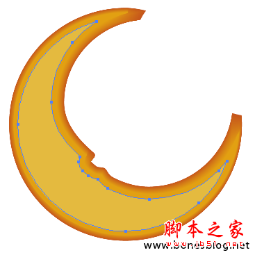 Illustrator繪制矢量畫實(shí)例月亮圖騰_天極設(shè)計(jì)在線轉(zhuǎn)載