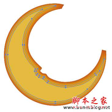 Illustrator繪制矢量畫實(shí)例月亮圖騰_天極設(shè)計(jì)在線轉(zhuǎn)載