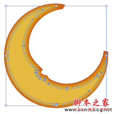 Illustrator繪制矢量畫實(shí)例月亮圖騰_天極設(shè)計(jì)在線轉(zhuǎn)載