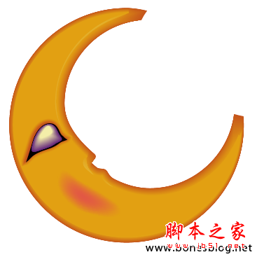Illustrator繪制矢量畫實(shí)例月亮圖騰_天極設(shè)計(jì)在線轉(zhuǎn)載