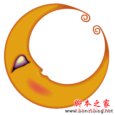 Illustrator繪制矢量畫實(shí)例月亮圖騰_天極設(shè)計(jì)在線轉(zhuǎn)載