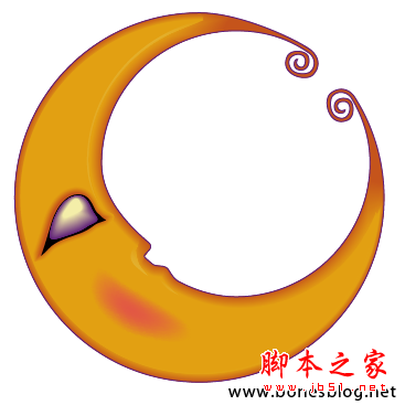 Illustrator繪制矢量畫實(shí)例月亮圖騰_天極設(shè)計(jì)在線轉(zhuǎn)載