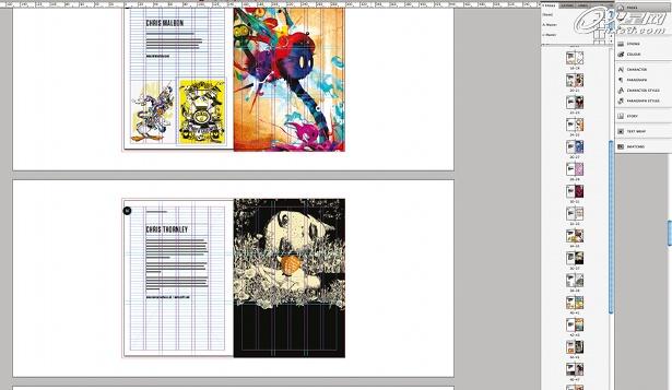ps和indesign设计宣传画册 indesign教程
