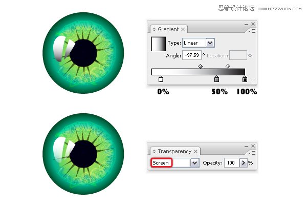 Illustrator制作萬圣節(jié)帶血絲的恐怖眼球