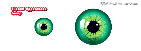 Illustrator制作萬圣節(jié)帶血絲的恐怖眼球