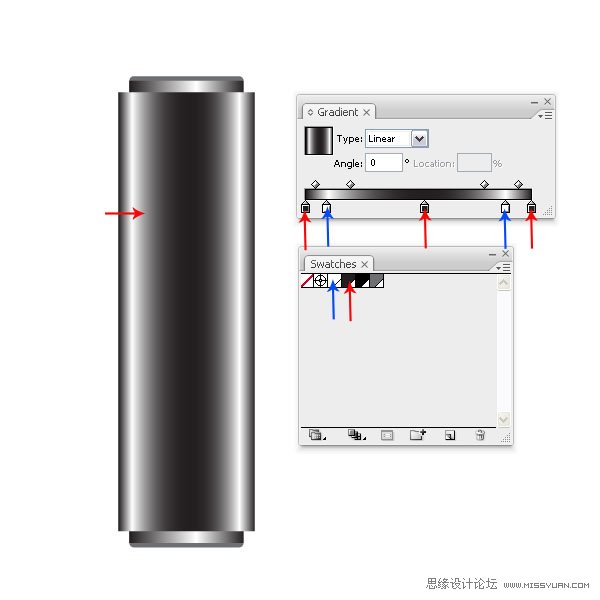 Illustrator設(shè)計(jì)一個(gè)色彩斑瀾的U盤(pán),PS教程,思緣教程網(wǎng)
