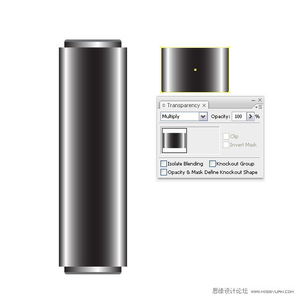 Illustrator設(shè)計(jì)一個(gè)色彩斑瀾的U盤(pán),PS教程,思緣教程網(wǎng)