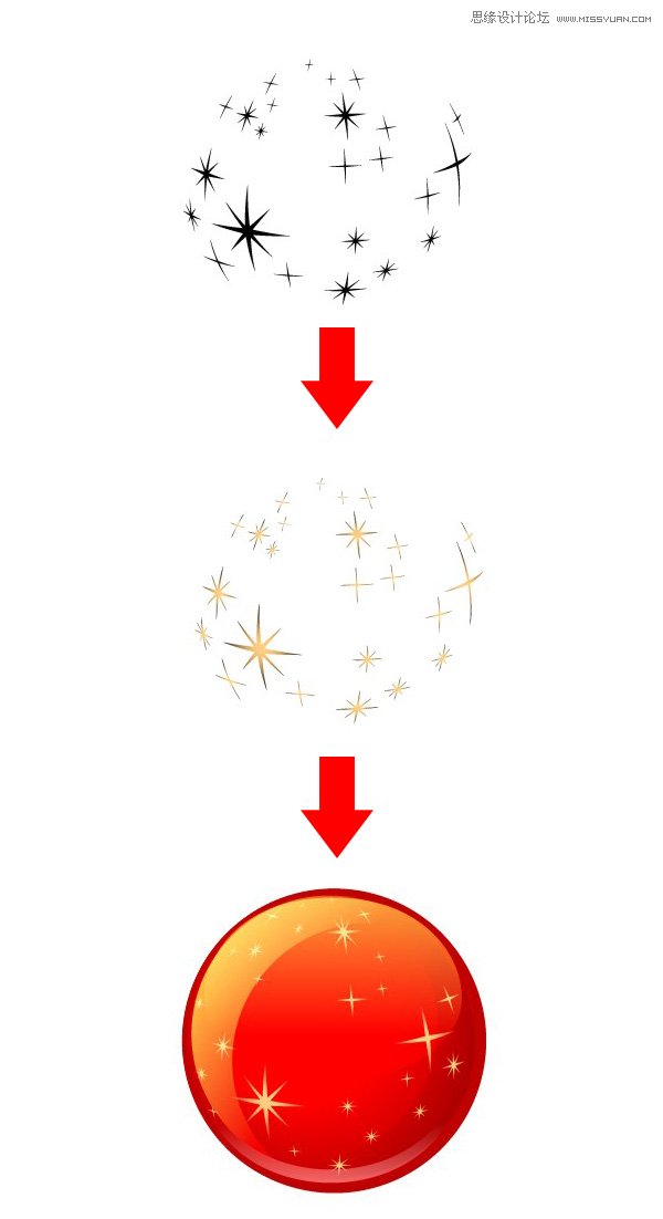 Illustrator制作一個精致的圣誕節(jié)花環(huán)