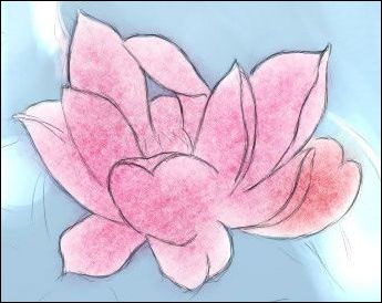 Painter教程:手繪荷花水彩畫(huà)_腳本之家jb51.net網(wǎng)絡(luò)轉(zhuǎn)載