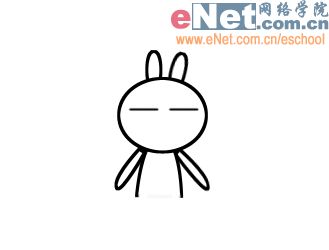 用PS與IR打造兔斯基撞墻搞笑表情_腳本之家jb51.net整理