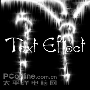 Photoshop實例教程：環(huán)形放射文字