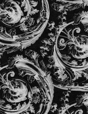 Photoshop:黑白花紋圖片調(diào)為金黃色花紋
