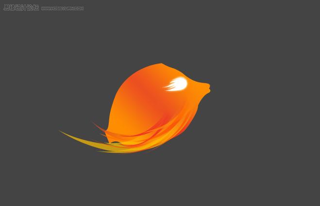 Photoshop 漂亮的抽象太空鱼