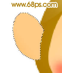 Photoshop 制作一只可愛的卡通猴子