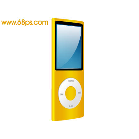 Photoshop 一款時尚的ipod圖標(biāo)