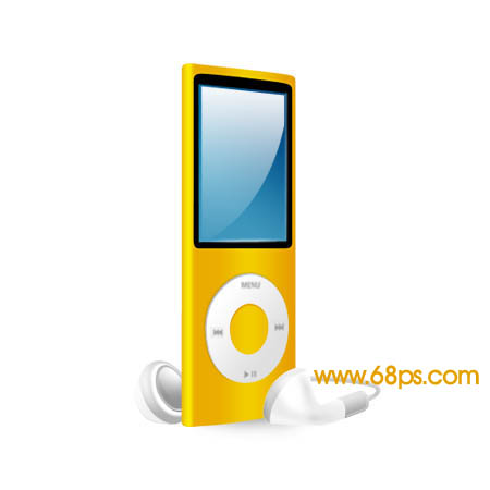 Photoshop 一款時尚的ipod圖標(biāo)