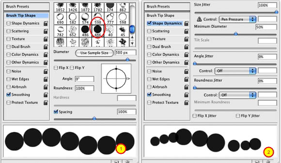 Photoshop 實(shí)現(xiàn)的漂亮的潮流圓圈壁紙