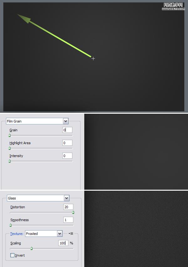 Photoshop 格子紋理立體字教程
